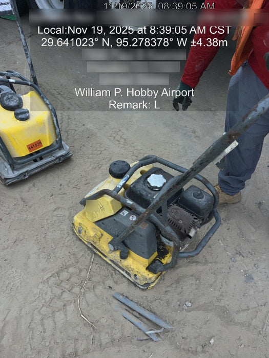 2018 Wacker Neuson WP1550AW Wacker Neuson WP1550AW Plate Compactor