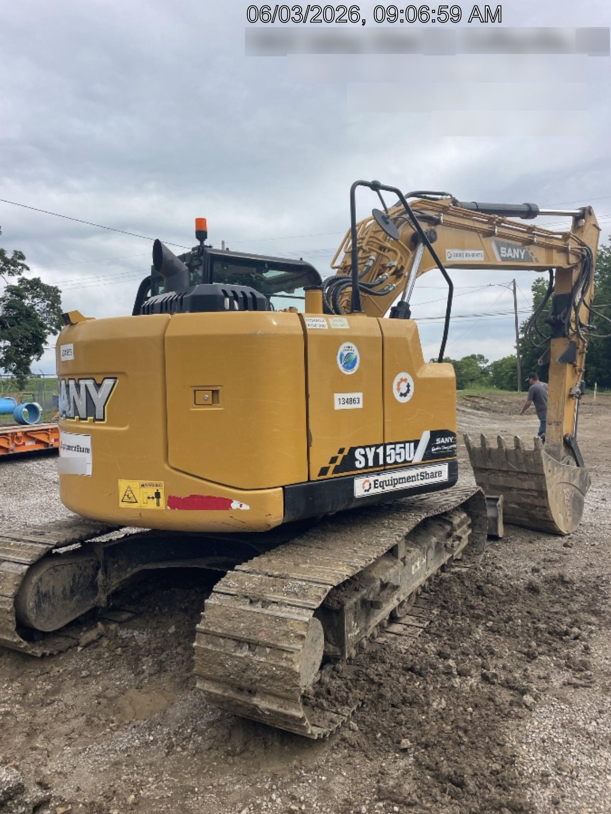 2021 SANY SY155U