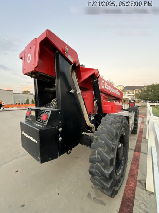2019 Manitou MTA10055 Cab/Heat/Air, 120 HP, Solid Tires, Work Lights, Lift Hook, Auxiliary Hydraulics 66" Carriage and 60" Forks