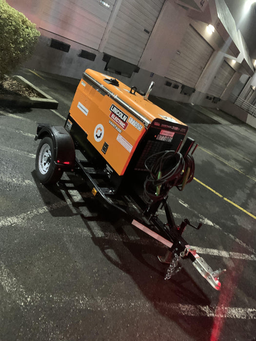 2021 Lincoln Electric Vantage 322 Vantage 322 Ready Pak 3 w/ Decals, ORANGE (includes trailer, cable rack, fender light kit) NO Telematics