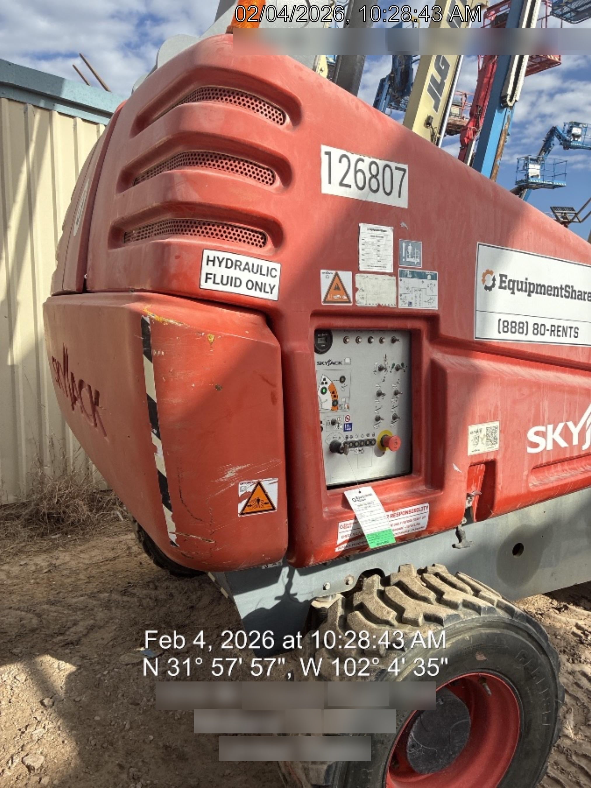 2021 SKYJACK SJ45T+