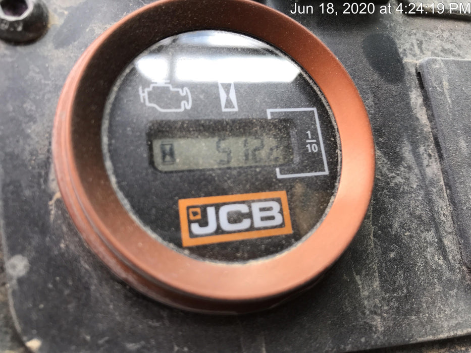 2019 JCB 512-56 Cab/Heat/Air, 109 HP, Solid Tires, STD Worklight, Beacon, Aux Hydraulics, Lifting Eye, Back up Alarm w/66" Carriage/60" Forks