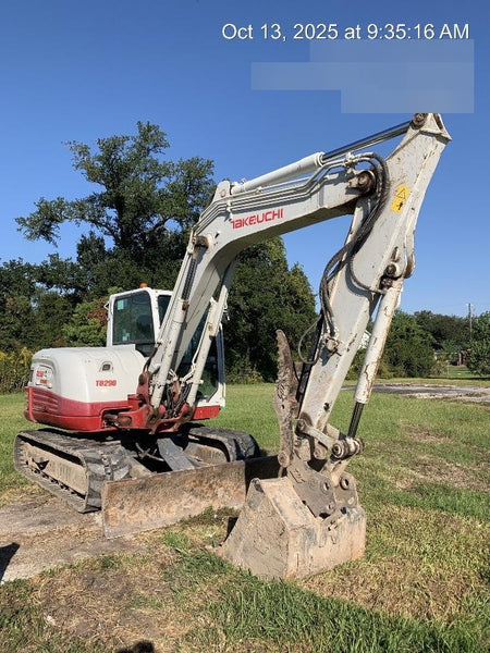2020 Takeuchi TB290C Cab/Heat/Air, Rubber Tracks, Manual TAG QC