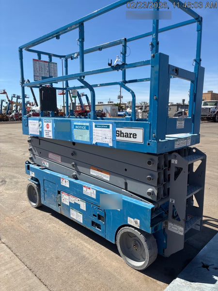 2018 Genie GS-2632 Genie GS-2632 Scissor Lift w/Standard Options