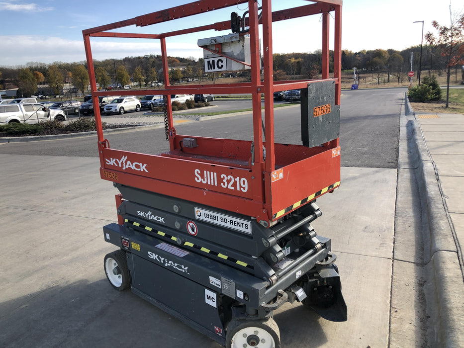 2016 Skyjack SJIII-3219 Standard Rental Specs