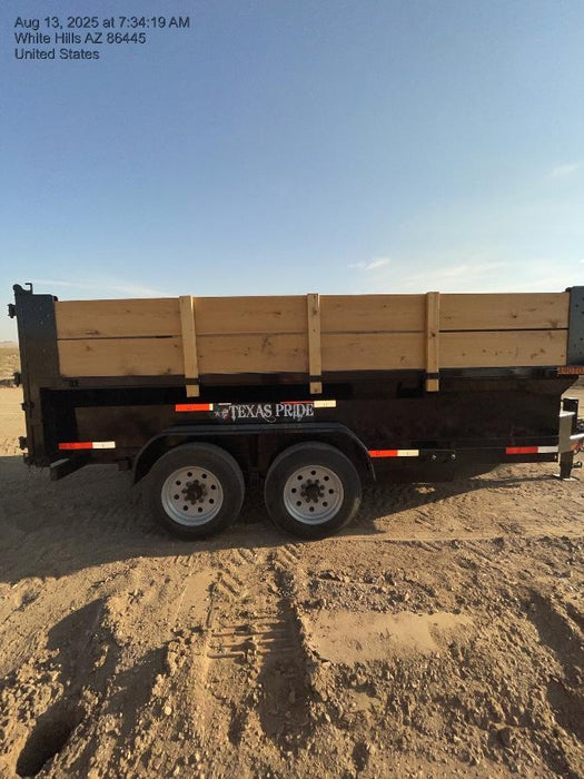 2025 TEXAS PRIDE TRAILERS DT714416KBP