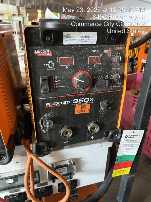 2025 LINCOLN ELECTRIC FLEXTEC 350X