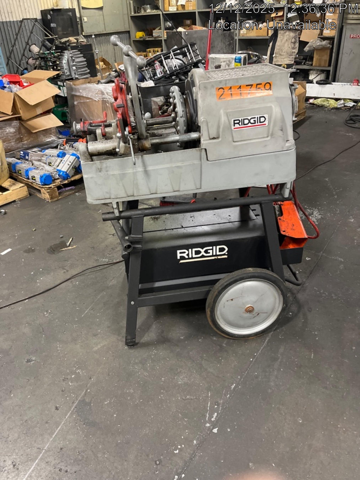 2021 RIDGID 535