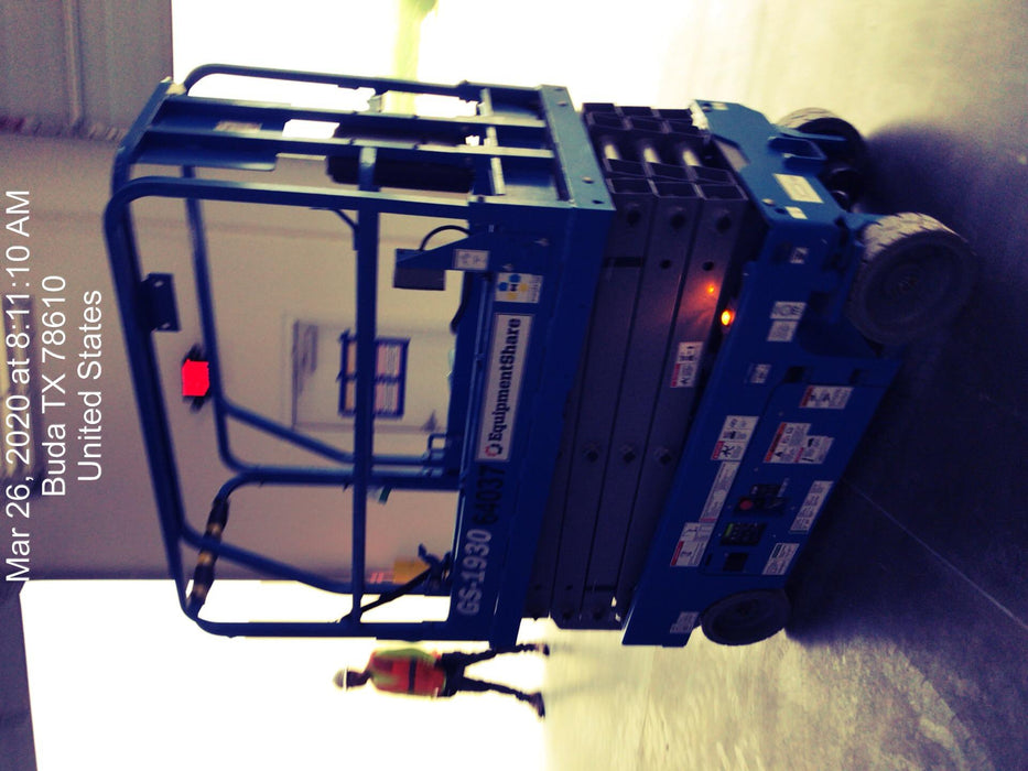2020 Genie GS-1930 Standard Machine