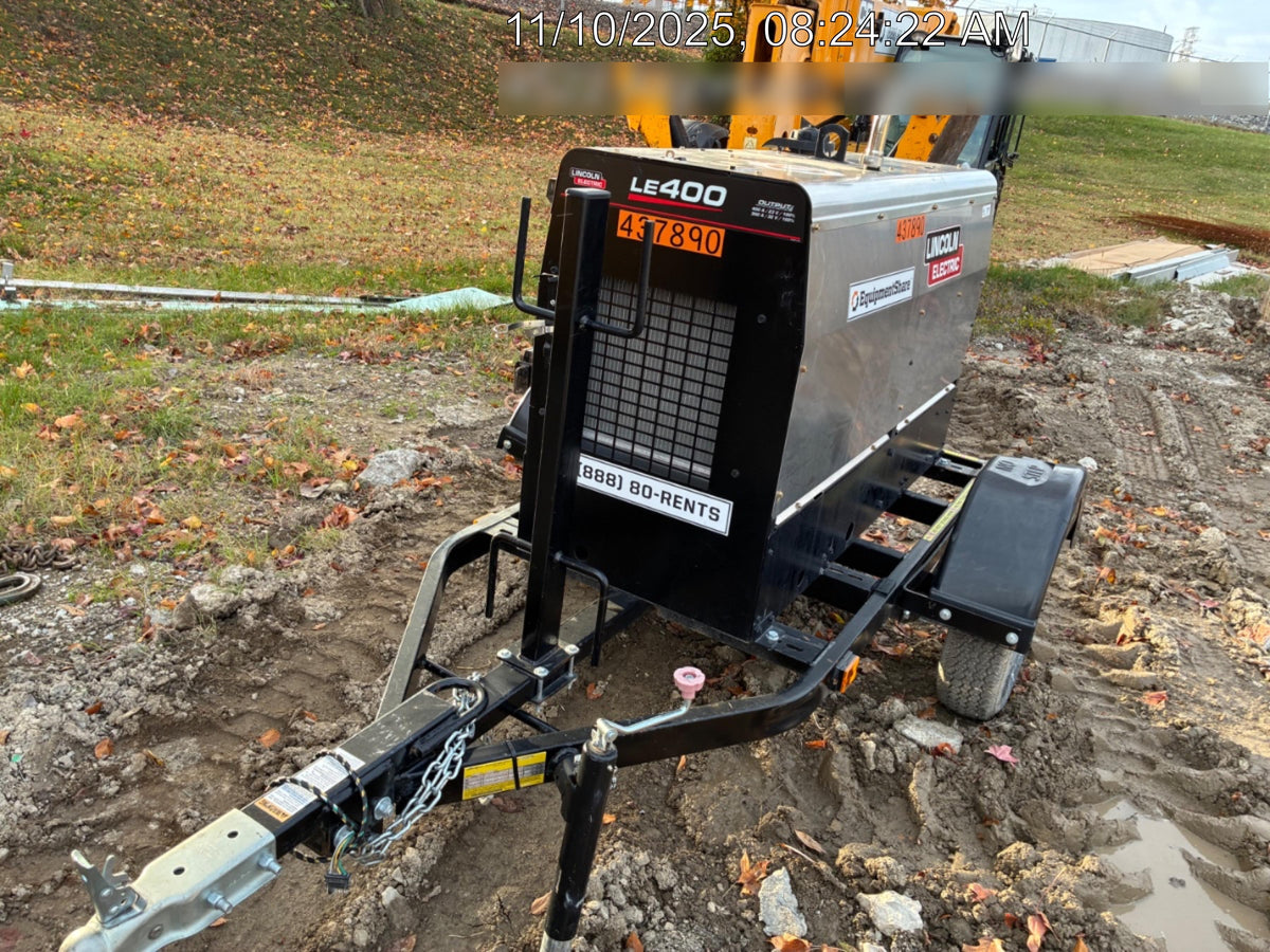 2024 Lincoln Electric LE400 Kubota V1505, Trlr, Cable Rack, Light Kit, ES Decals, T3