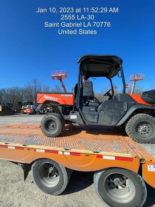2019 Kubota RTV-XG850WL-H 4wd Utility Cart, Gas, 2 Seat, LED Strobe, Windshield Tempered Glass, Plastic Canopy, Wire Harness Kit, Backup Alarm