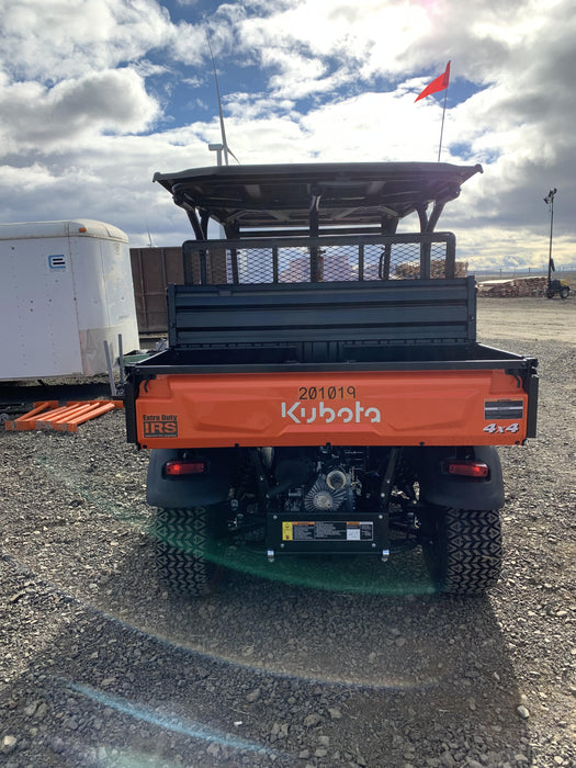 2022 Kubota RTV-X1140W-H Plastic Canopy, Windshield Acrylic Clear, LED Strobe Light, Wire Harness Kit, Back up Alarm