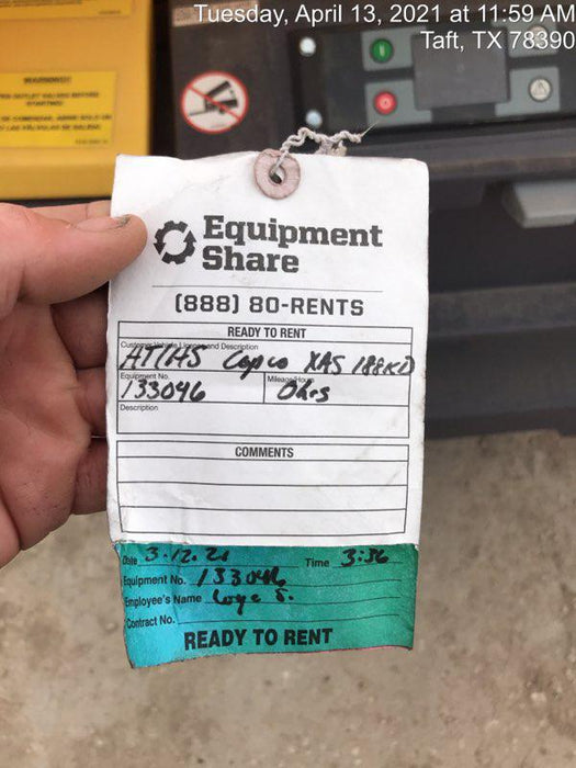 2017 ATLAS COPCO XAS188