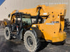 2019 JCB 510-56 74 HP w/Open ROPS, Beacon, Aux Hydraulics, Worklights, Solid Tires w/60" Carriage/Forks