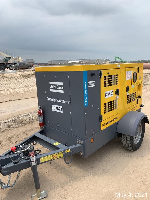 2021 ATLAS COPCO PAS 100 HF CS Enclosed