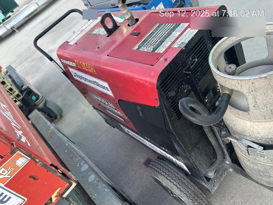 2024 Lincoln Electric Ranger 305 LPG Ranger 305 LPG, Undercarriage, Tank Holder & Strap, 10kw AC Gen, 25hp Kohler LPG Eng