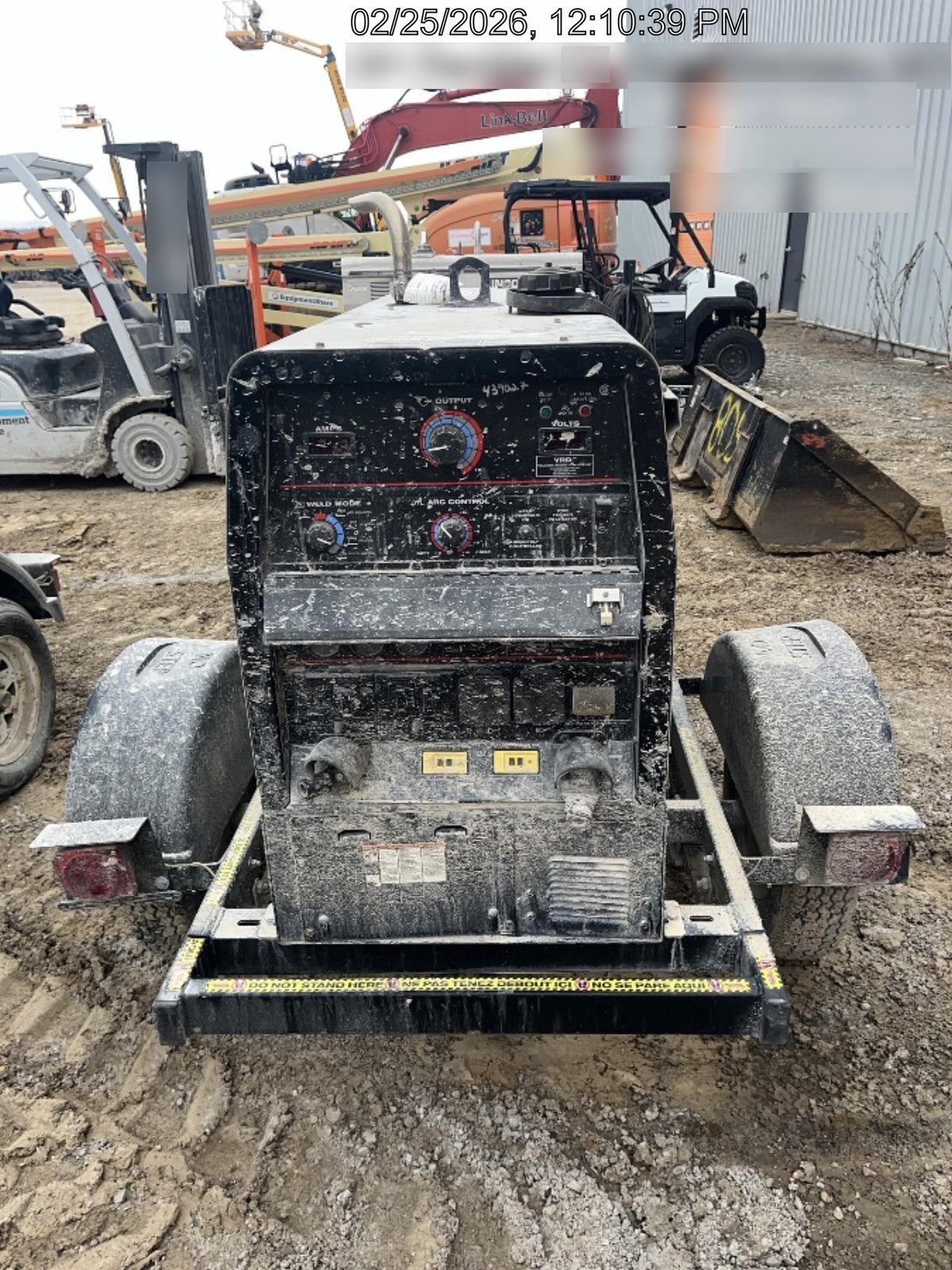 2024 Lincoln Electric LE400 Kubota V1505, Trlr, Cable Rack, Light Kit, ES Decals, T3