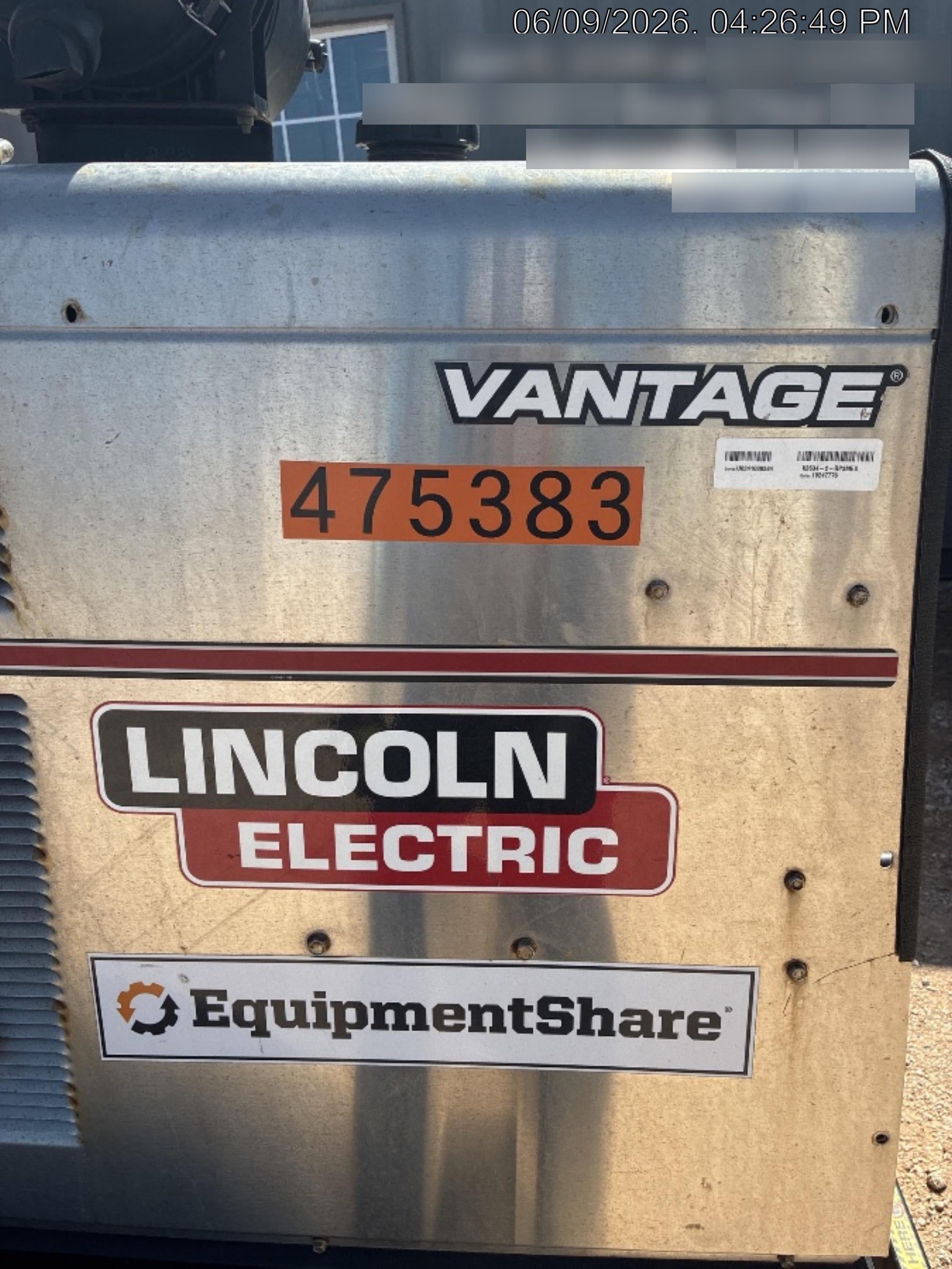 2024 LINCOLN ELECTRIC Vantage 549X