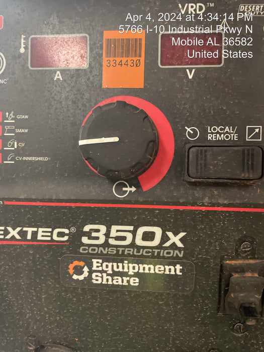 2023 LINCOLN ELECTRIC FLEXTEC 350X