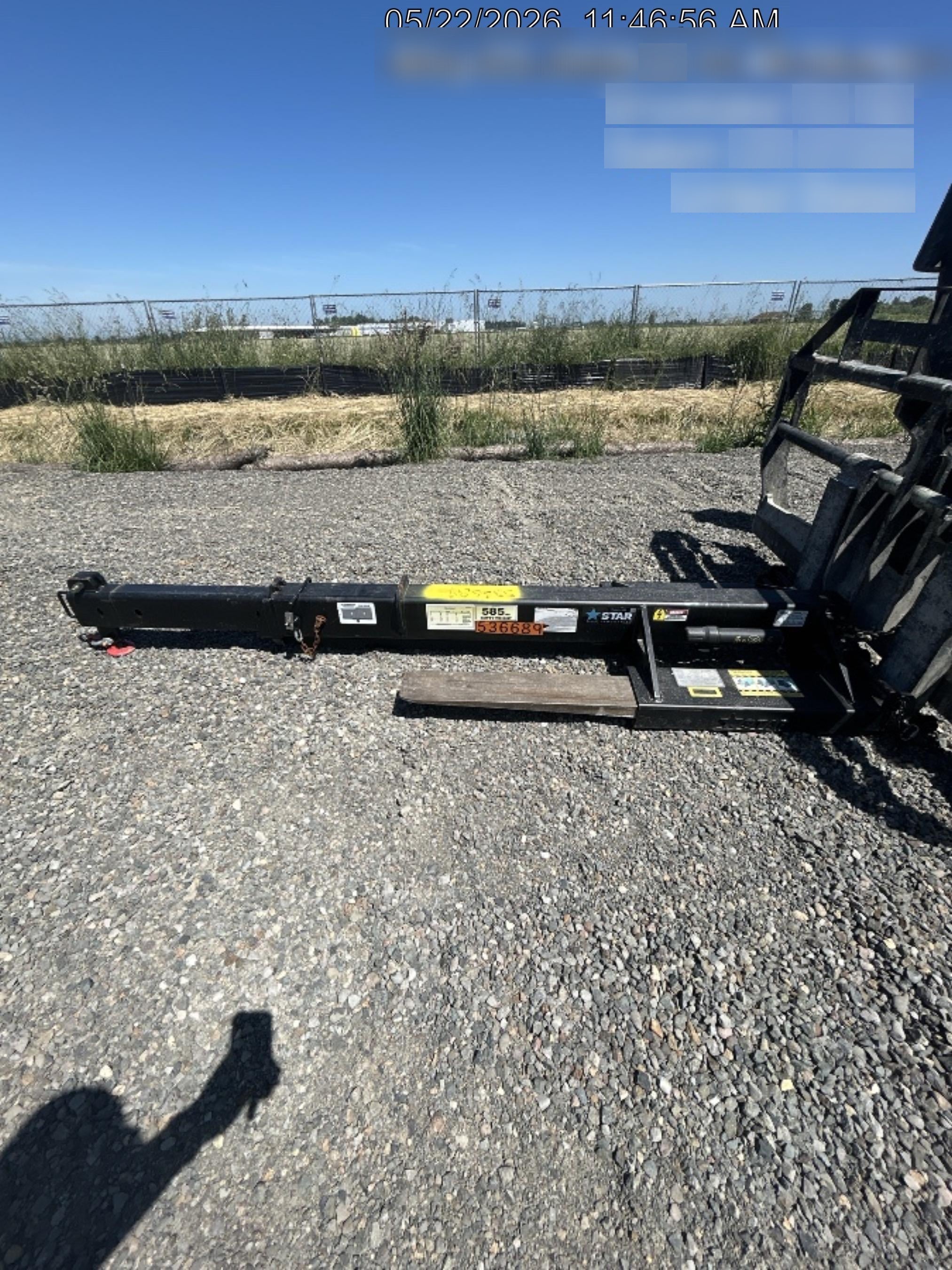 2025 STAR INDUSTRIES M1360B - Star JIB Boom