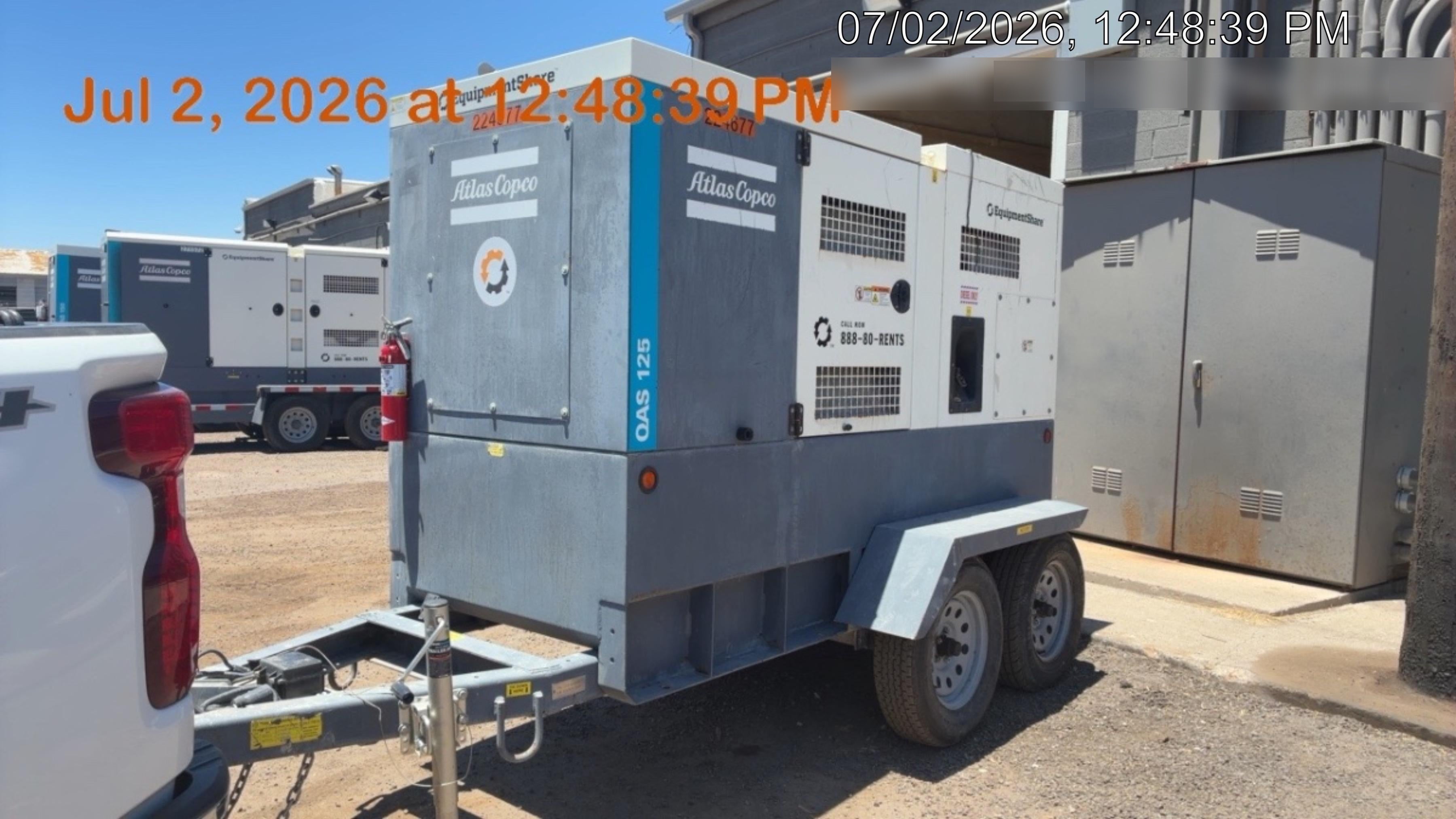2022 ATLAS COPCO QAS 125