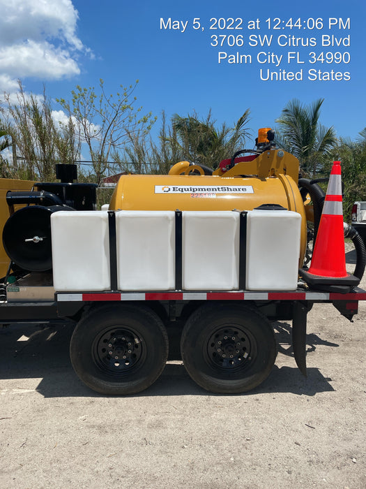 2022 Vac-Tron LP573XDT T4 Koehler Diesel Engine, 500 Gallon Debris Tank, x2 100 Gallon Water Tanks