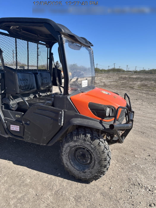 2019 Kubota RTV-XG850WL-H 4wd Utility Cart, Gas, 2 Seat, LED Strobe, Windshield Tempered Glass, Plastic Canopy, Wire Harness Kit, Backup Alarm