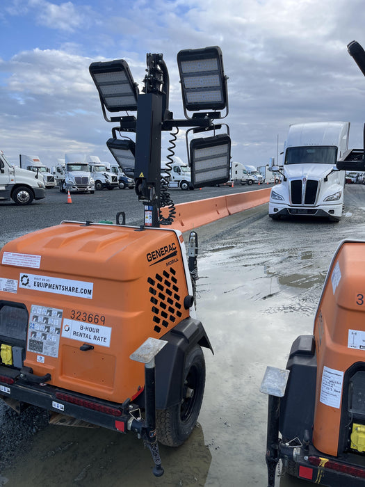 2023 Generac MLT2 Diesel, Flex Switch 120V Input, Powerzone Controller, (4) 320W LED Lights, 4kW Generator, 39.9 Gal Fuel Tank, 2" Ball, T3