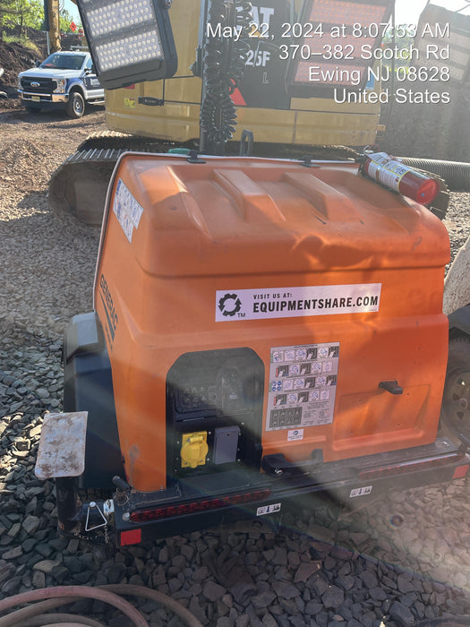 2023 Generac MLT2 Diesel, Flex Switch 120V Input, Powerzone Controller, 
(4) 320W LED Lights, 4kW Generator, 39.9 Gal Fuel Tank, 2" Ball, T3