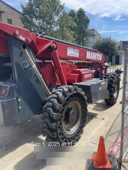 2018 Manitou MTA10055 MTA10055 - 120 HP T4, Canopy, Worklights/Strobe, Beacon, 66" Carriage, 60" Forks, Solid Tires, Lift Hook, Aux Hydraulics