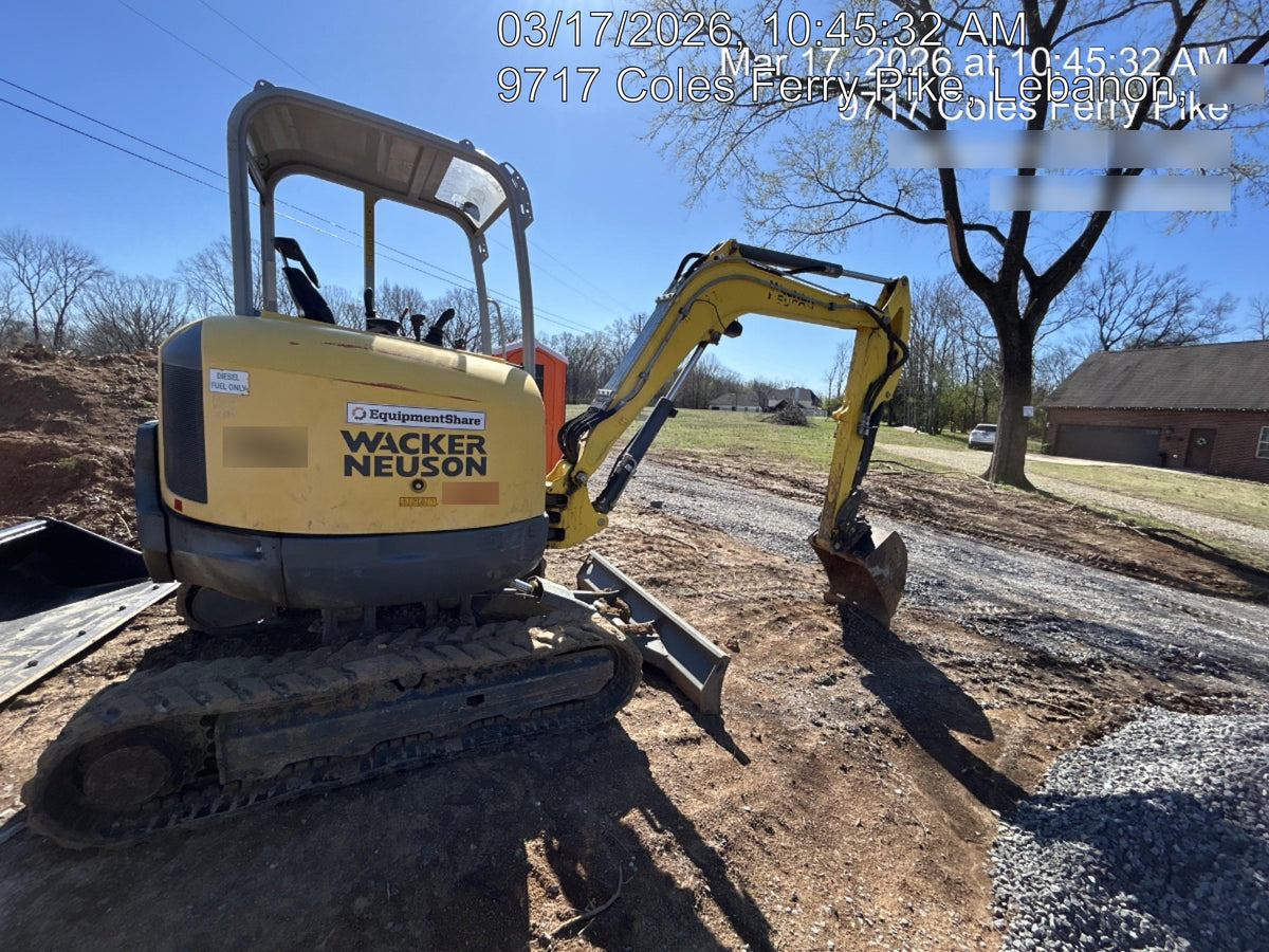 2018 WACKER NEUSON EZ38