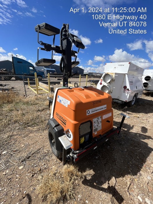 2023 Generac MLT2 Diesel, Flex Switch 120V Input, Powerzone Controller, (4) 320W LED Lights, 4kW Generator, 39.9 Gal Fuel Tank, 2" Ball, T3