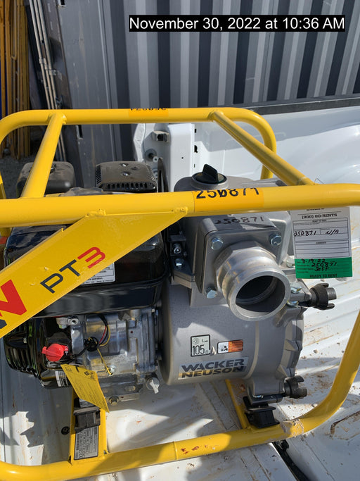 2022 WACKER NEUSON PT3A