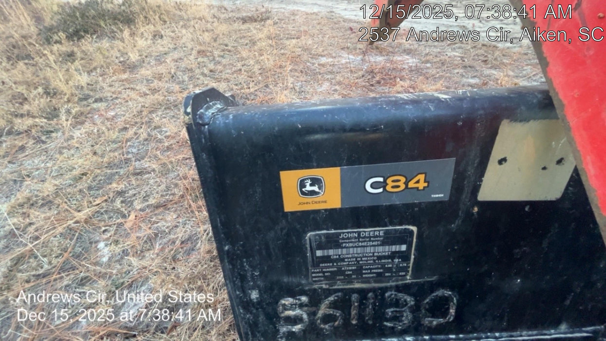 2025 JOHN DEERE 84" Bucket - John Deere