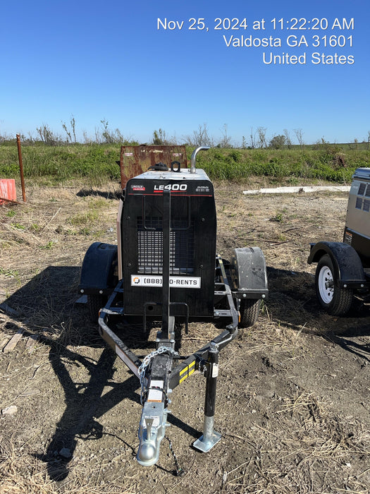 2024 Lincoln Electric LE400 Kubota V1505, Trlr, Cable Rack, Light Kit, ES Decals, T3