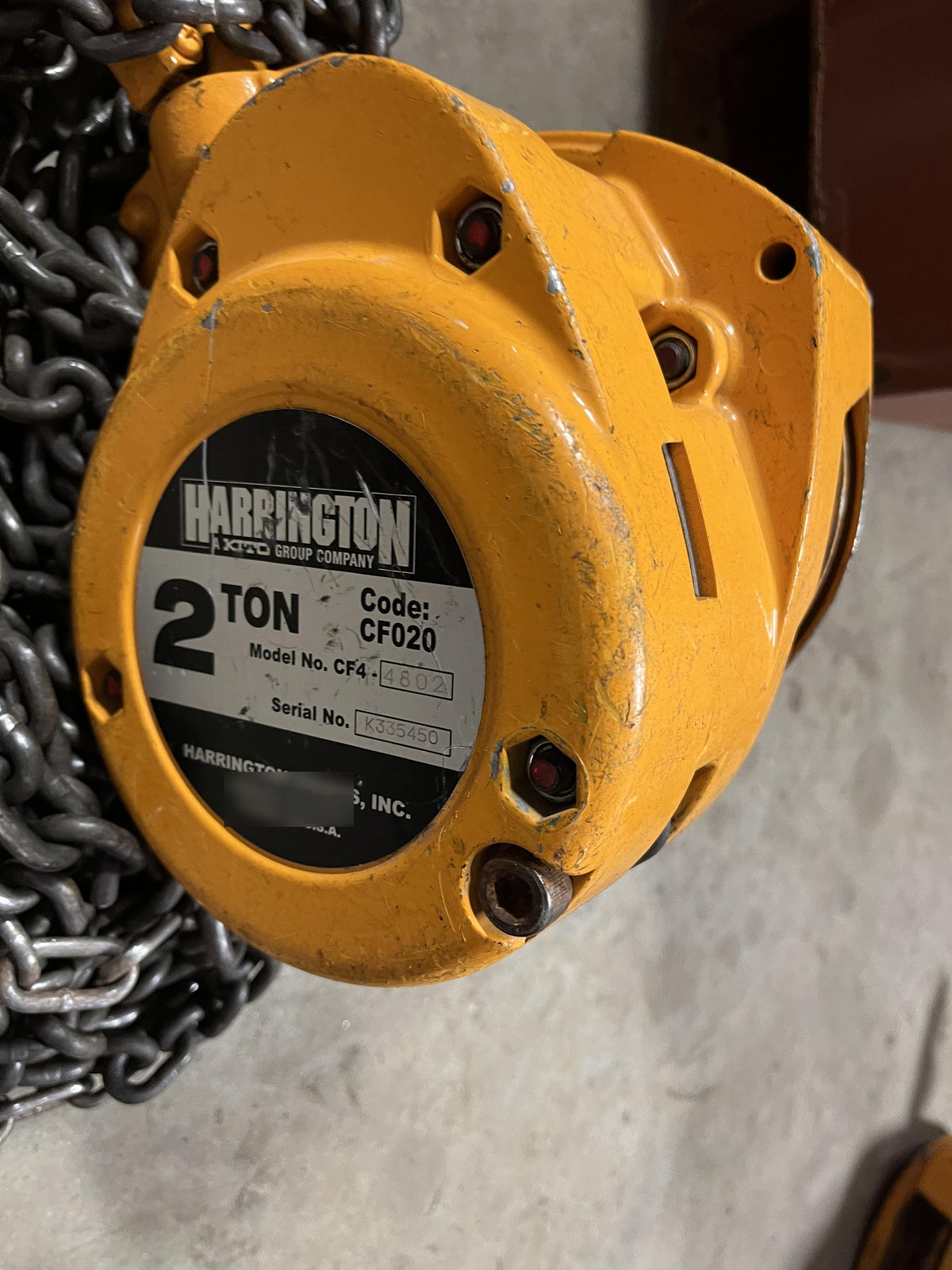 2021 HARRINGTON CF020-20