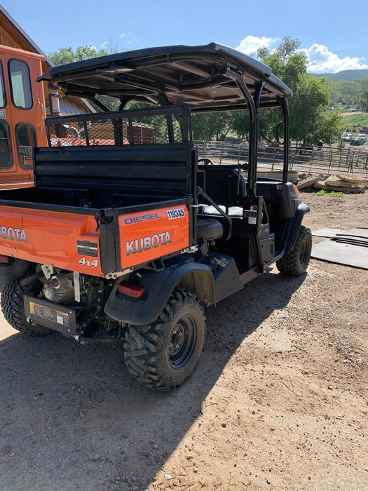 Kubota RTV-X1140W-H Canopy, 4-Seater, Diesel, Windshield Acrylic Clear, LED Strobe, Backup Alarm