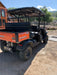 Kubota RTV-X1140W-H Canopy, 4-Seater, Diesel, Windshield Acrylic Clear, LED Strobe, Backup Alarm