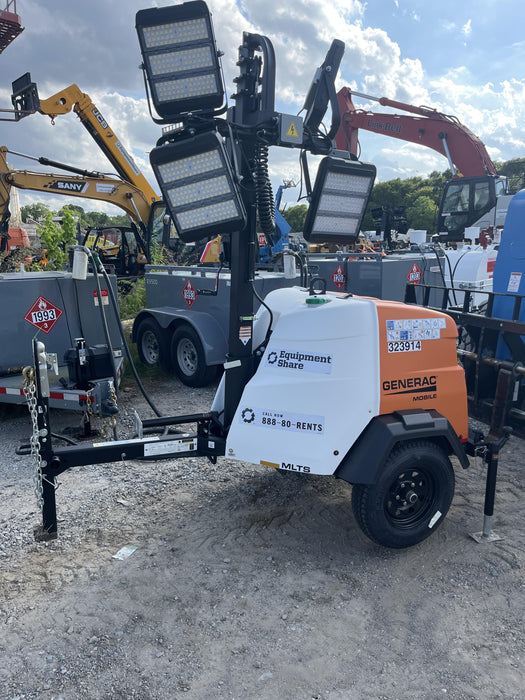 2023 Generac MLT2 Diesel, Flex Switch 120V Input, Powerzone Controller, (4) 320W LED Lights, 4kW Generator, 39.9 Gal Fuel Tank, 2" Ball, T3