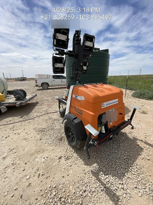 2023 Generac MLT2 Diesel, Flex Switch 120V Input, Powerzone Controller, 
(4) 320W LED Lights, 4kW Generator, 39.9 Gal Fuel Tank, 2" Ball, T3