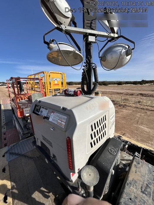 2019 Wacker Neuson LTV6L-MH Wacker Neuson LTV6L Mobile Light Tower w/Fuel Level Sensor Installed