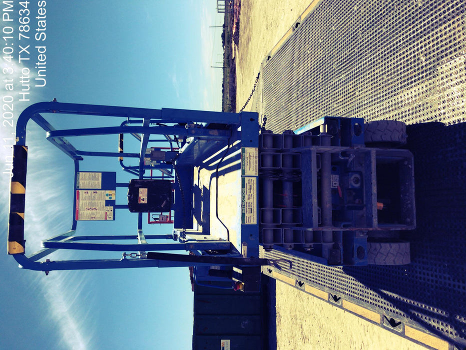 2019 Genie GS-1930 Fixed rails with chain Entry