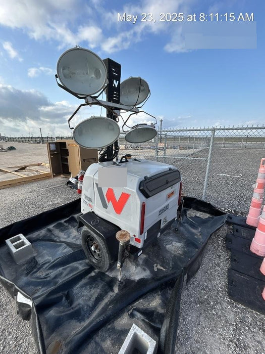 2019 Wacker Neuson LTV6L-MH Wacker Neuson LTV6L Mobile Light Tower w/Fuel Level Sensor Installed