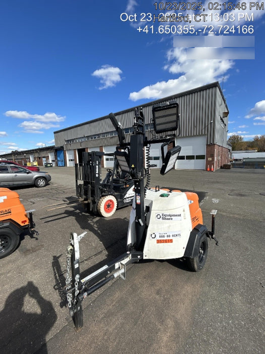 2023 Generac MLT2 Diesel, Flex Switch 120V Input, Powerzone Controller, 
(4) 320W LED Lights, 4kW Generator, 39.9 Gal Fuel Tank, 2" Ball, T3