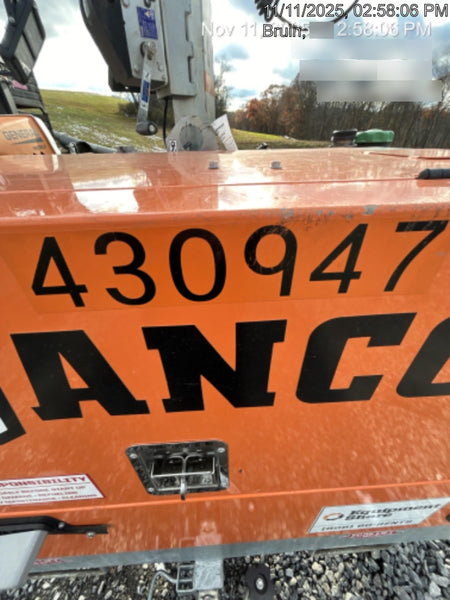 2024 Wanco WLTT-4MM4K Diesel, Deep Sea Controller, Shore Power Plug, Auto Start, (4) 350W LED Floodlights, 4kW Generator, 60 Gal Fuel Tank, 2" Ball, T3