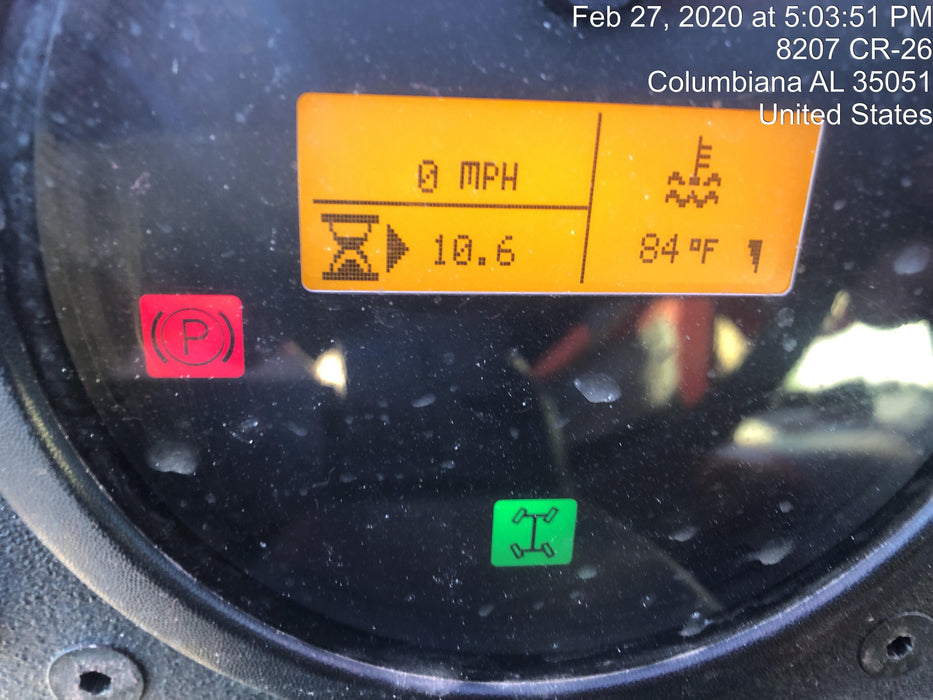 2020 JLG G5-18A Canopy, NM Solid Tires, Beacon w/48" Carriage, 48" Pallet Forks