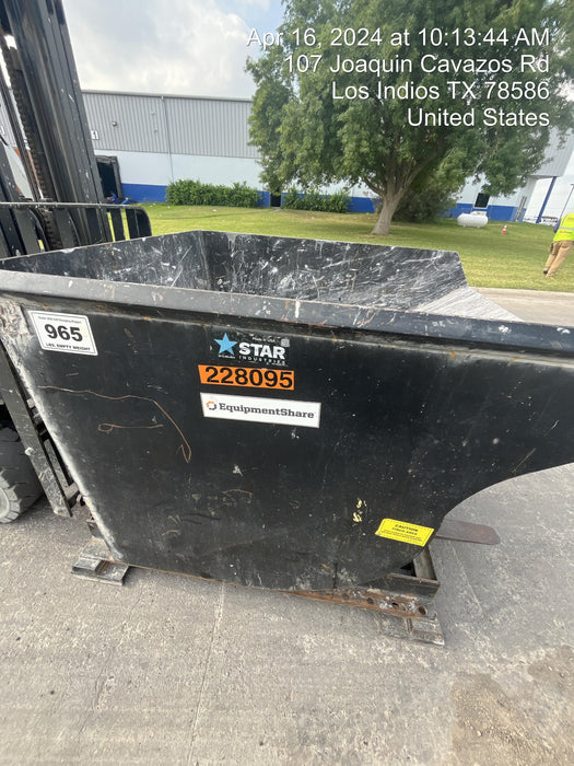 2022 STAR INDUSTRIES M-1820 - Self-Dump Hopper
