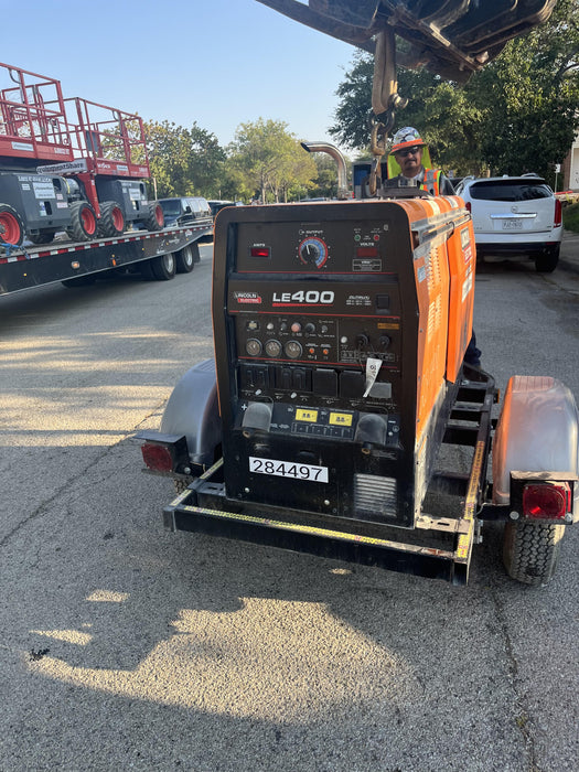 2022 Lincoln Electric LE400 Kubota V1505, Trlr, Cable Rack, Light Kit, ES Decals, T3