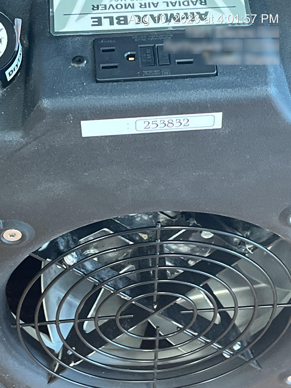 2022 PHOENIX AirMAX Radial Air Mover