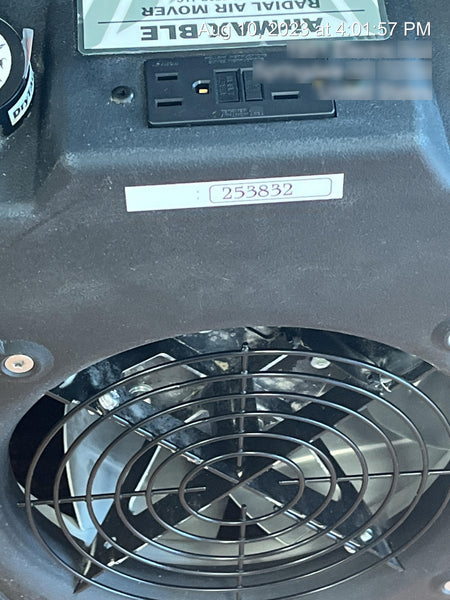2022 PHOENIX AirMAX Radial Air Mover